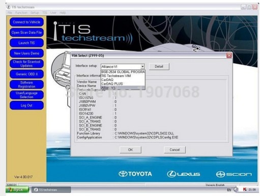 Tis techstream v12.10.019 [5.2017] + crack + flash reprogramming dvd for toyota